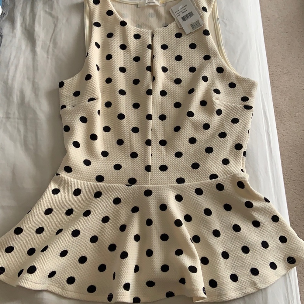 BRAND NEW (with tags) Soprano Peplum top